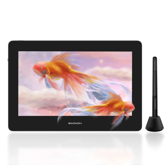 GAOMON PD1220 11.6’’ Graphics Tablet Pen Display 86% NTSC Full Laminated Drawing Monitor Compatible with Windows Mac Android
