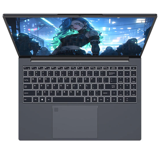 New AMD Ryzen™ 5 7430U 16 Inch Gaming Laptop IPS Screen 2*DDR4 MAX 64GB 2*SSD 2TB Windows11 Fingerprint Notebook WI-FI 5