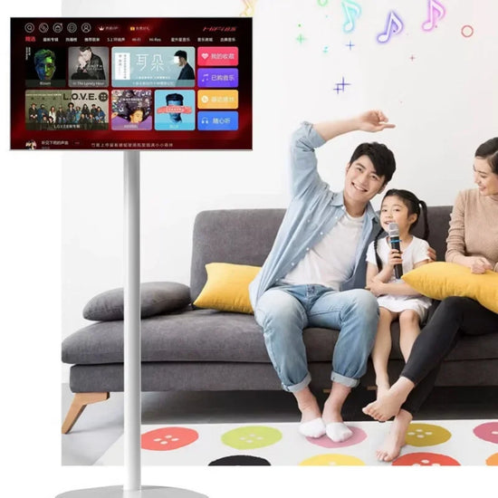 The mobile home entertainment screen integrated advertising machine is 21.5-inch Tablet Stands Tablet Accessories & Parts