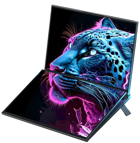 16+16 inch Dual Screen Laptop Intel i5-12450H Windows 11 2*DDR4 MAX 64GB M.2 2280 2TB SSD WIFI  Double Screen Laptop Computer