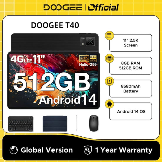 DOOGEE T40 Android Tablet 14 11 &